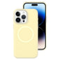 Jelly Liquid Silicone MagSafe Magnetic Phone Case, For iPhone 14 Pro Max, For iPhone 13 Pro Max