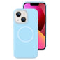 Jelly Liquid Silicone MagSafe Magnetic Phone Case, For iPhone 13 Pro, For iPhone 13