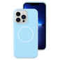 Jelly Liquid Silicone MagSafe Magnetic Phone Case, For iPhone 13 Pro, For iPhone 13