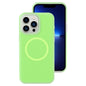 Jelly Liquid Silicone MagSafe Magnetic Phone Case, For iPhone 13 Pro, For iPhone 13