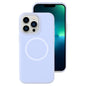 Jelly Liquid Silicone MagSafe Magnetic Phone Case, For iPhone 14 Pro Max, For iPhone 13 Pro Max