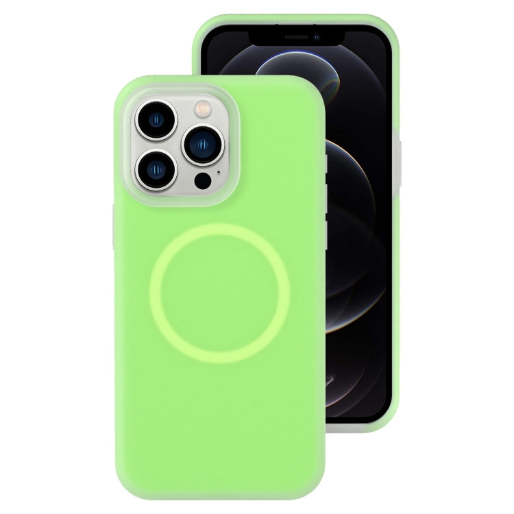 Jelly Liquid Silicone MagSafe Magnetic Phone Case, For iPhone 12 Pro, For iPhone 11 Pro Max