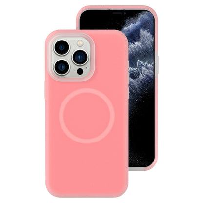 Jelly Liquid Silicone MagSafe Magnetic Phone Case, For iPhone 12 Pro, For iPhone 11 Pro Max