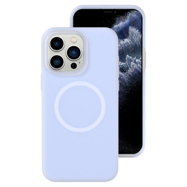 Jelly Liquid Silicone MagSafe Magnetic Phone Case, For iPhone 12 Pro, For iPhone 11 Pro Max