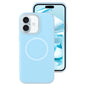 Jelly Liquid Silicone MagSafe Magnetic Phone Case, For iPhone 16 Pro, For iPhone 16 Plus