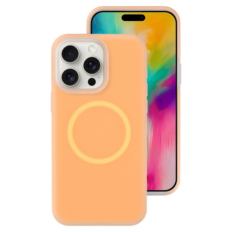 Jelly Liquid Silicone MagSafe Magnetic Phone Case, For iPhone 17e / 16e, For iPhone 16 Pro Max