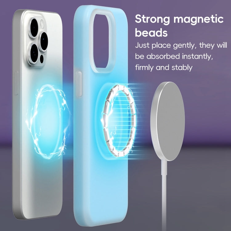 Jelly Liquid Silicone MagSafe Magnetic Phone Case, For iPhone 15, For iPhone 14 Plus