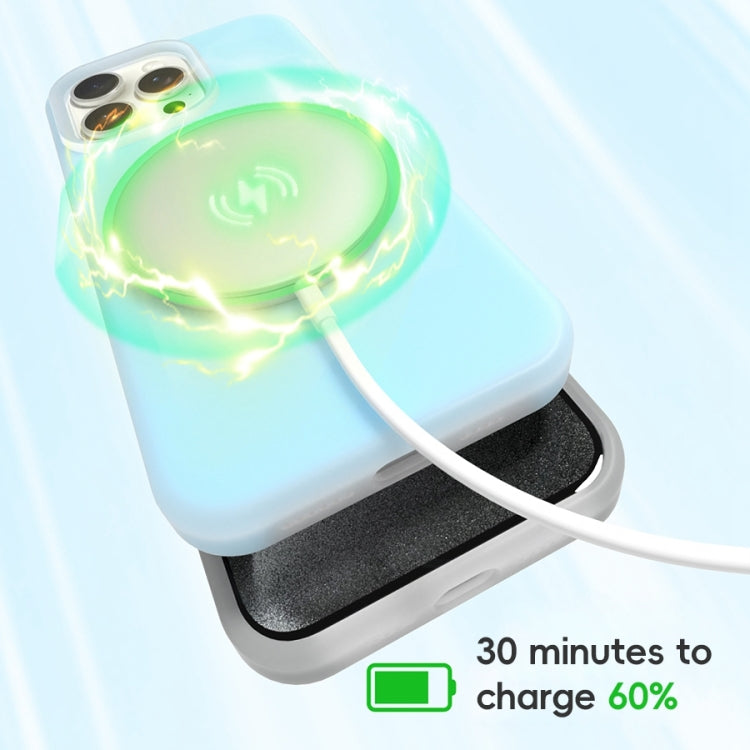 Jelly Liquid Silicone MagSafe Magnetic Phone Case, For iPhone 17e / 16e, For iPhone 16 Pro Max