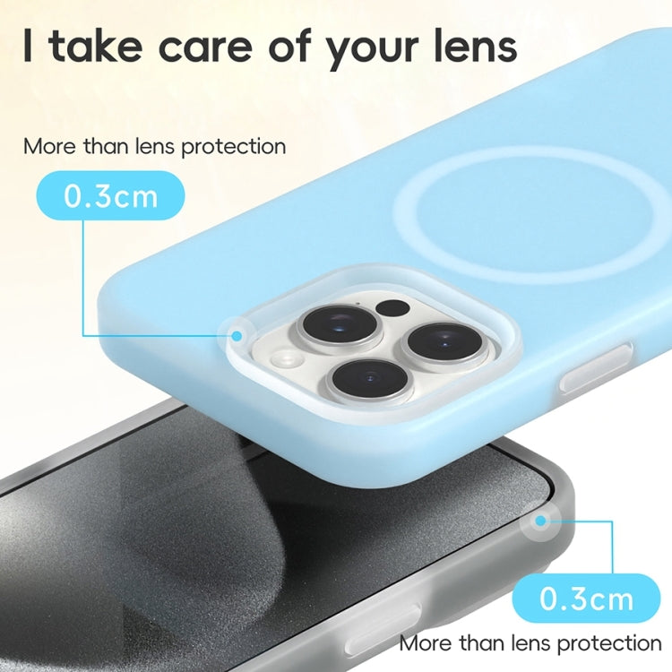 Jelly Liquid Silicone MagSafe Magnetic Phone Case, For iPhone 15, For iPhone 14 Plus