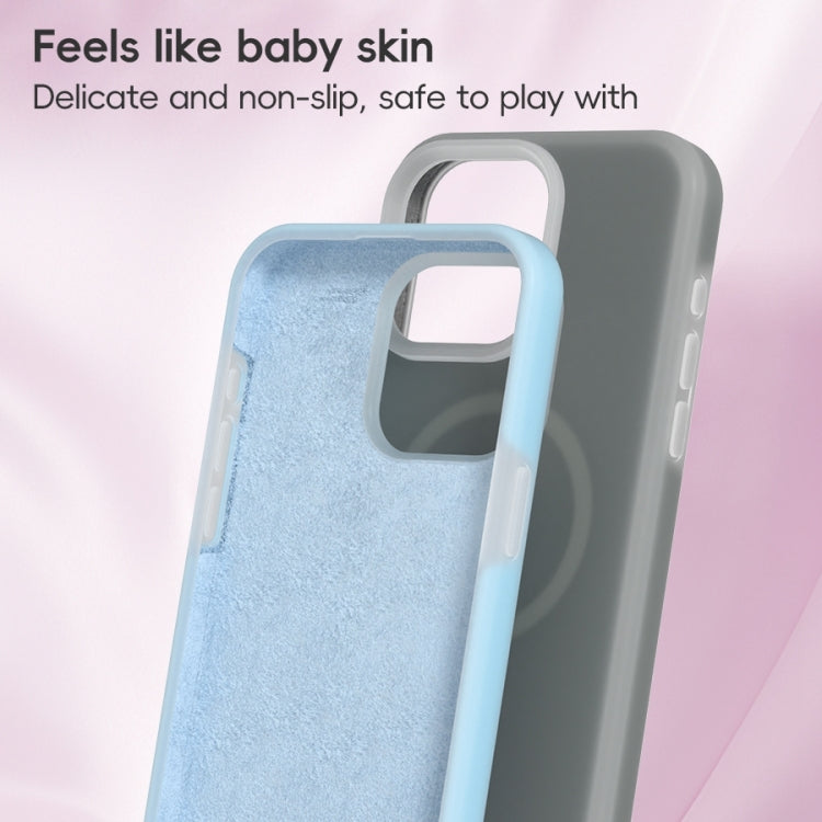 Jelly Liquid Silicone MagSafe Magnetic Phone Case, For iPhone 17e / 16e, For iPhone 16 Pro Max