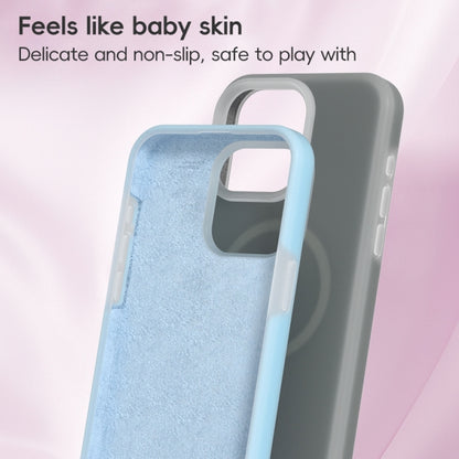 Jelly Liquid Silicone MagSafe Magnetic Phone Case, For iPhone 15, For iPhone 14 Plus