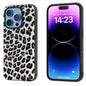 Black Frame Leopard Phone Case, For iPhone 15 Pro
