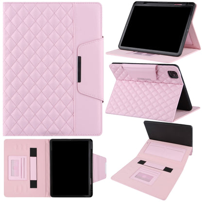 Checkered Hardware Buckle Leather Smart Tablet Case, For iPad Pro 11 2025 / 2024