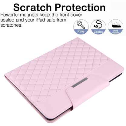 Checkered Hardware Buckle Leather Smart Tablet Case, For iPad Pro 11 2025 / 2024