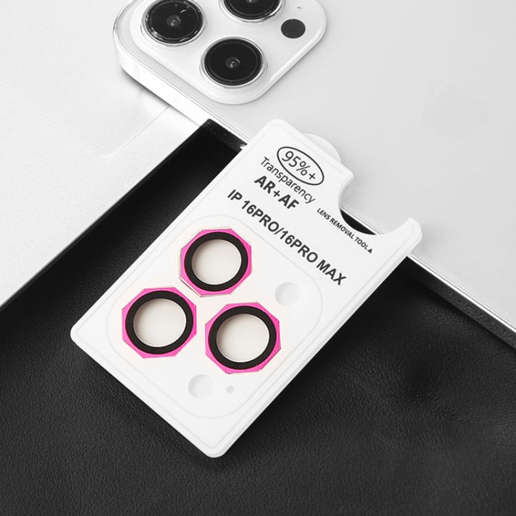 HD Lens Protective Film without Diamond, For iPhone 16 Pro / 16 Pro Max