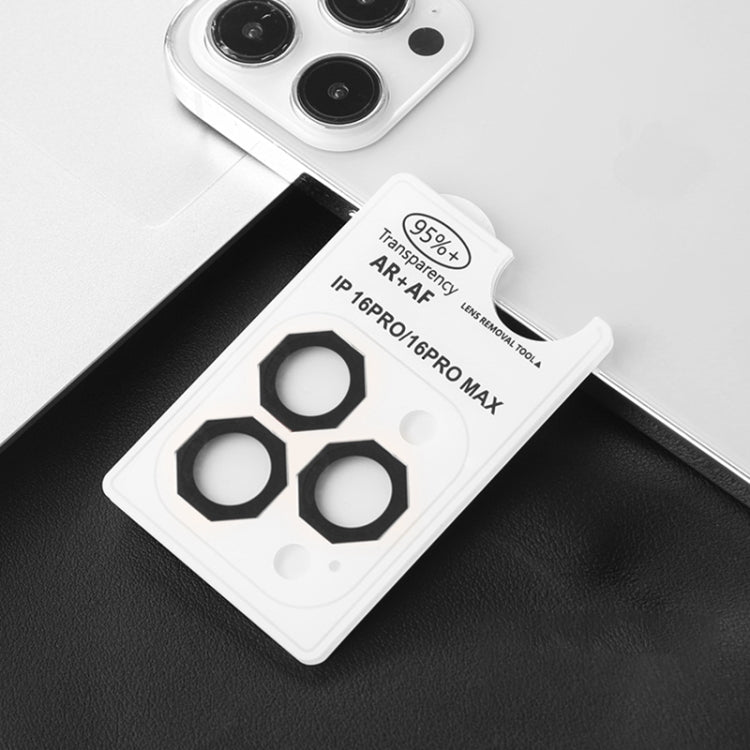HD Lens Protective Film without Diamond, For iPhone 16 Pro / 16 Pro Max