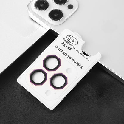 HD Lens Protective Film without Diamond, For iPhone 16 Pro / 16 Pro Max