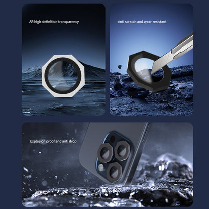 HD Lens Protective Film without Diamond, For iPhone 16 Pro / 16 Pro Max