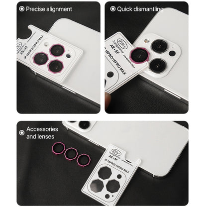 HD Lens Protective Film without Diamond, For iPhone 16 Pro / 16 Pro Max