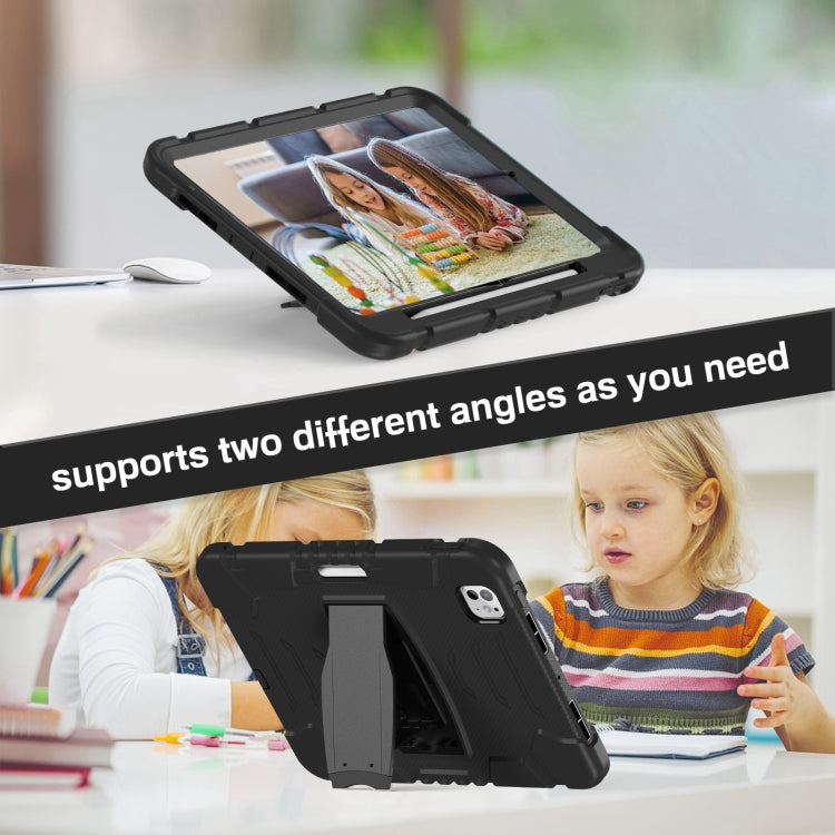 3-Layer Silicone Hybrid PC Tablet Case, For iPad Pro 11 2025 / 2024, For iPad Air 11 2025 / 2024