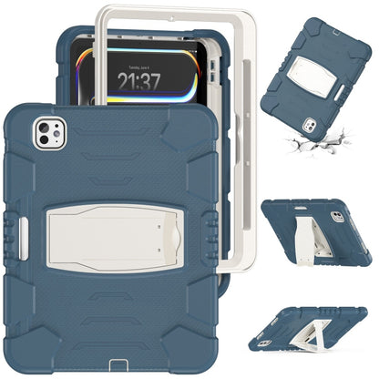 3-Layer Silicone Hybrid PC Tablet Case, For iPad Pro 11 2025 / 2024, For iPad Air 11 2025 / 2024