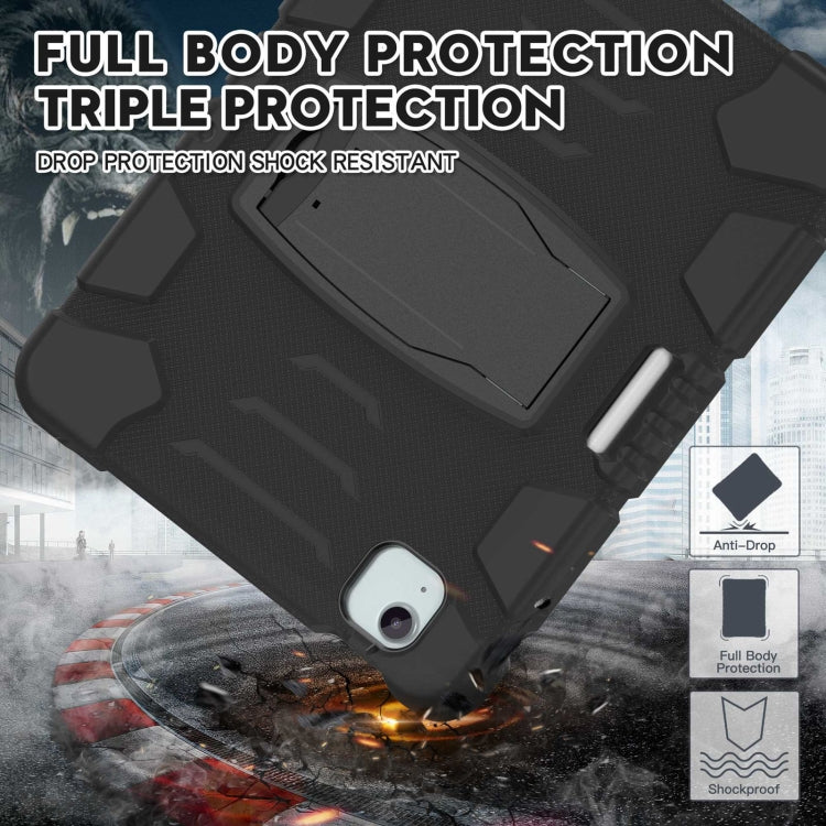 3-Layer Silicone Hybrid PC Tablet Case, For iPad Air 11 2026 / 2025 / 2024, For iPad Pro 11 2025 / 2024