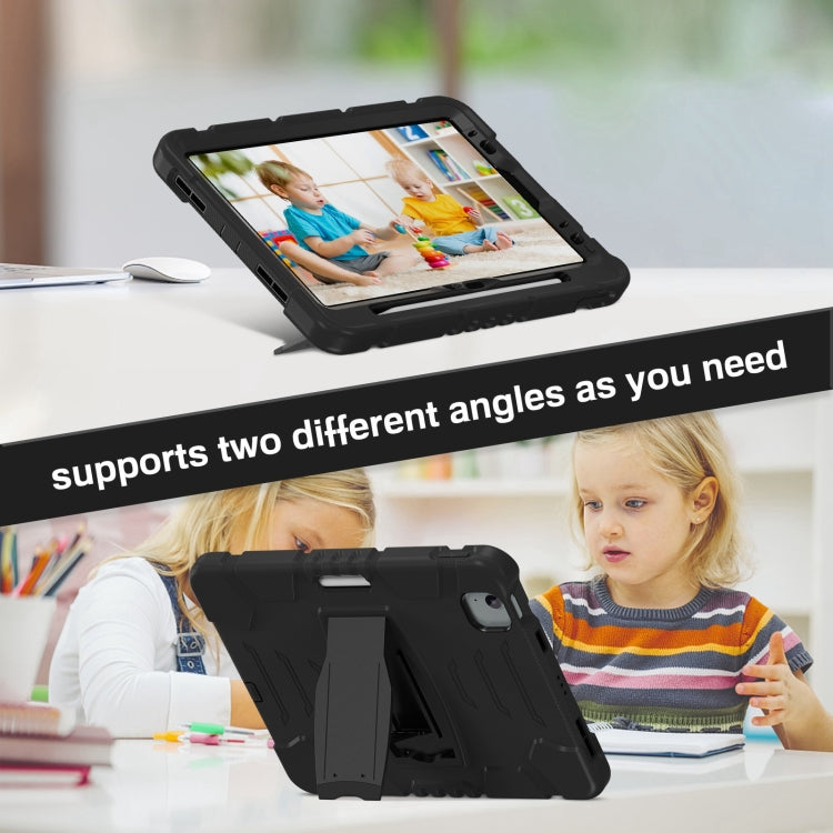 3-Layer Silicone Hybrid PC Tablet Case, For iPad Air 11 2026 / 2025 / 2024, For iPad Pro 11 2025 / 2024