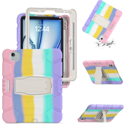 3-Layer Silicone Hybrid PC Tablet Case, For iPad Air 11 2026 / 2025 / 2024, For iPad Pro 11 2025 / 2024