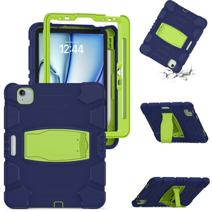 3-Layer Silicone Hybrid PC Tablet Case, For iPad Air 11 2026 / 2025 / 2024, For iPad Pro 11 2025 / 2024