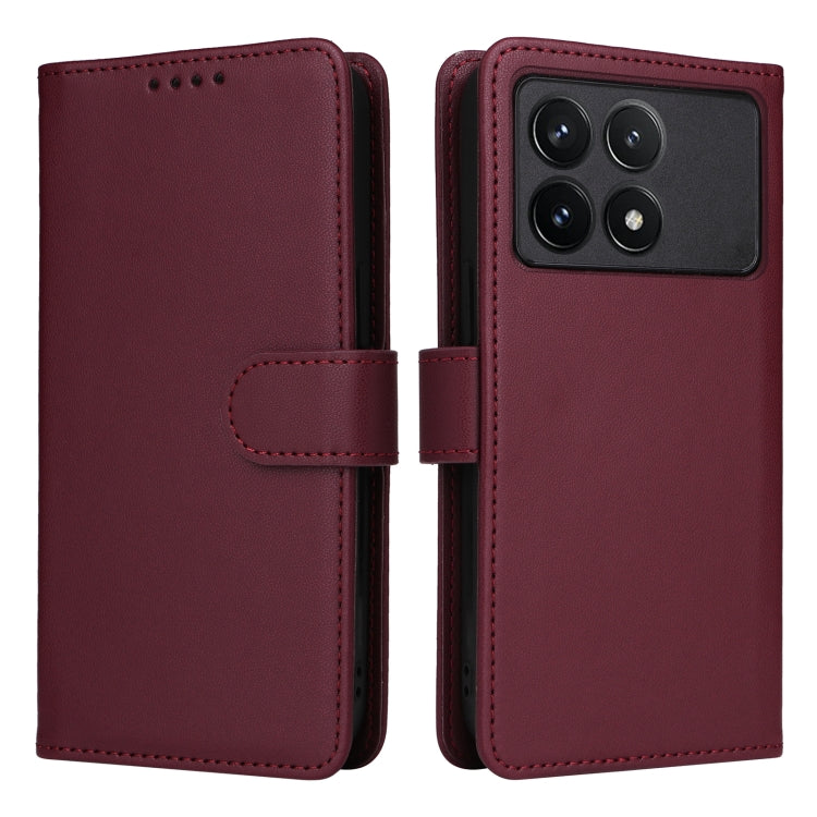 BETOPNICE BN-005 2 in 1 Detachable Imitate Genuine Leather Phone Case, For Redmi 14C 4G, For Redmi Turbo 3, For Redmi K70 / K70 Pro, For Redmi 12 4G