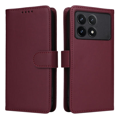 BETOPNICE BN-005 2 in 1 Detachable Imitate Genuine Leather Phone Case, For Redmi 14C 4G, For Redmi Turbo 3, For Redmi K70 / K70 Pro, For Redmi 12 4G