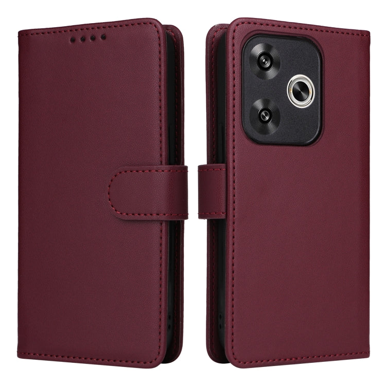 BETOPNICE BN-005 2 in 1 Detachable Imitate Genuine Leather Phone Case, For Redmi 14C 4G, For Redmi Turbo 3, For Redmi K70 / K70 Pro, For Redmi 12 4G