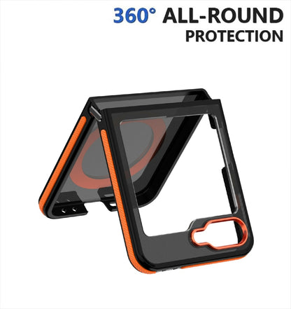 Dual-Color Skin Feel 360 Rotating Holder Phone Case