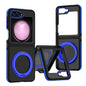 Dual-Color Skin Feel 360 Rotating Holder Phone Case