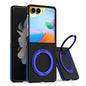 Dual-Color Skin Feel 360 Rotating Holder Phone Case