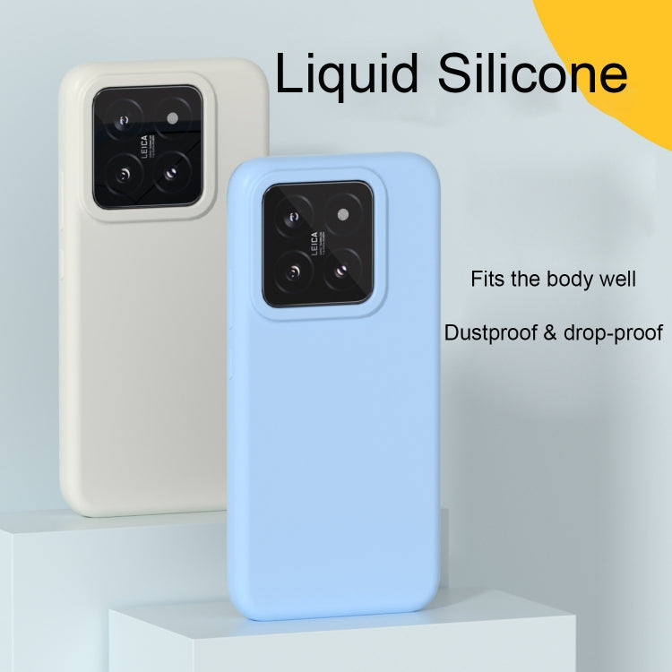 All-inclusive Liquid Silicone Phone Case, For Xiaomi 14