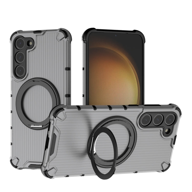 Grating 360 Degree Rotating Holder Shockproof Phone Case