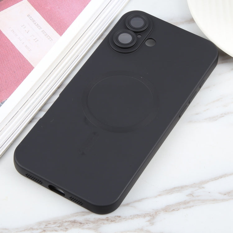 Liquid TPU Silicone Solid Color MagSafe Phone Case