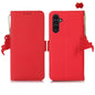 Side-Magnetic TJ Genuine Leather RFID Phone Case