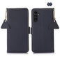 Side-Magnetic TJ Genuine Leather RFID Phone Case