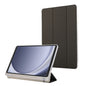 Carbon Fiber Clear Acrylic 3-Fold Leather Tablet Case