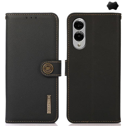 KHAZNEH Custer Genuine Leather RFID Phone Case