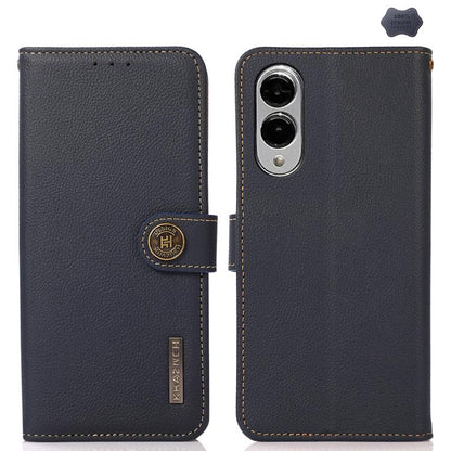 KHAZNEH Custer Genuine Leather RFID Phone Case, For Samsung Galaxy S26+ 5G, For Samsung Galaxy S26 Edge 5G, For Samsung Galaxy S26 Ultra 5G, For Samsung Galaxy S26 5G, For Samsung Galaxy S25 FE 5G, For Samsung Galaxy S25 Edge 5G                        ...