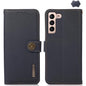 KHAZNEH Custer Genuine Leather RFID Phone Case, For Samsung Galaxy S26+ 5G, For Samsung Galaxy S26 Edge 5G, For Samsung Galaxy S26 Ultra 5G, For Samsung Galaxy S26 5G, For Samsung Galaxy S25 FE 5G, For Samsung Galaxy S25 Edge 5G                        ...