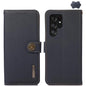 KHAZNEH Custer Genuine Leather RFID Phone Case, For Samsung Galaxy S26+ 5G, For Samsung Galaxy S26 Edge 5G, For Samsung Galaxy S26 Ultra 5G, For Samsung Galaxy S26 5G, For Samsung Galaxy S25 FE 5G, For Samsung Galaxy S25 Edge 5G                        ...