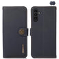 KHAZNEH Custer Genuine Leather RFID Phone Case, For Galaxy S26 FE 5G, For Samsung Galaxy S26+ 5G, For Samsung Galaxy S26 Edge 5G, For Samsung Galaxy S26 Ultra 5G, For Samsung Galaxy S26 5G, For Samsung Galaxy S25 FE 5G, For Samsung Galaxy S25 Edge 5G  ...