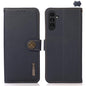 KHAZNEH Custer Genuine Leather RFID Phone Case, For Galaxy S26 FE 5G, For Samsung Galaxy S26+ 5G, For Samsung Galaxy S26 Edge 5G, For Samsung Galaxy S26 Ultra 5G, For Samsung Galaxy S26 5G, For Samsung Galaxy S25 FE 5G, For Samsung Galaxy S25 Edge 5G  ...