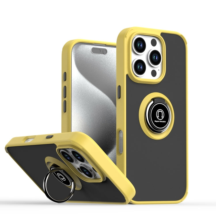 Q Shadow 1 Series TPU + PC Phone Case with Ring