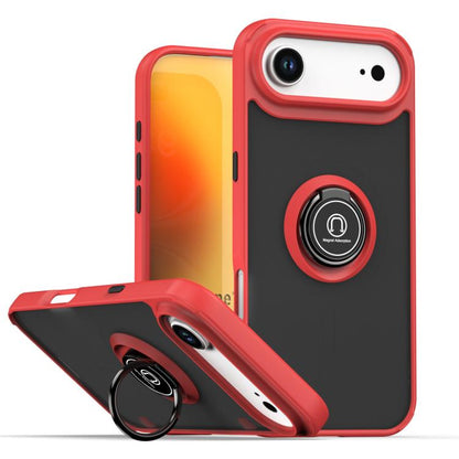 Q Shadow 1 Series TPU + PC Phone Case with Ring, For iPhone 17 Air, For iPhone 16e, For iPhone 16 Pro Max