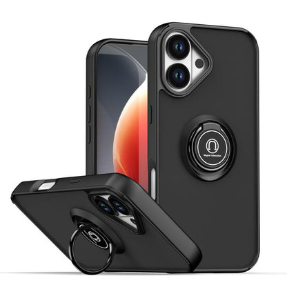 Q Shadow 1 Series TPU + PC Phone Case with Ring, For iPhone 17, For iPhone Air, For iPhone 16 Pro Max